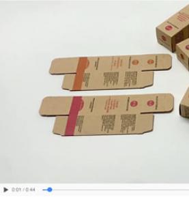Essential Oil Packaging kraft Paper Customized Printing Card Box