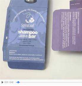 shampoo packaging paper box