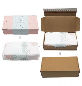 Soap Packaging White kraft Color Printing Simple Eco-friendly Paper Packaging