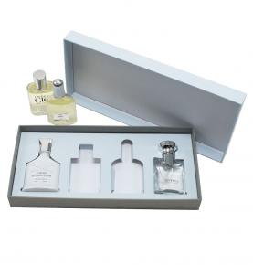 Perfume packaging white high-quality pull-out cardboard box