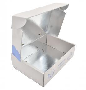 Seafood insulation package eco-friendly aluminum foil insulated box