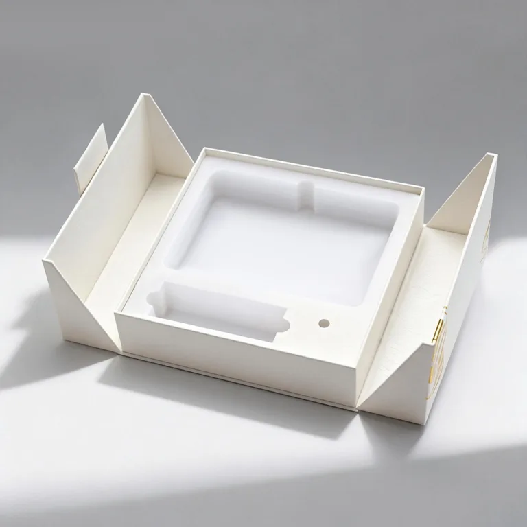 Dual opening box—bilateral access for luxury gifts